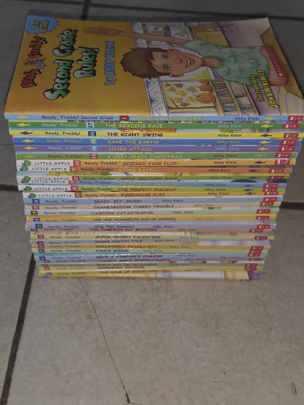 READY FREDDY LOT X28 Books ~Abby Klein~ 1-27 Complete + Second Grade #1
